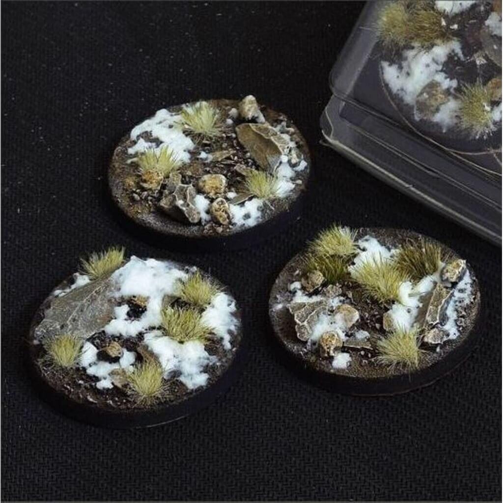 Round Winter Bases 50mm (x3)