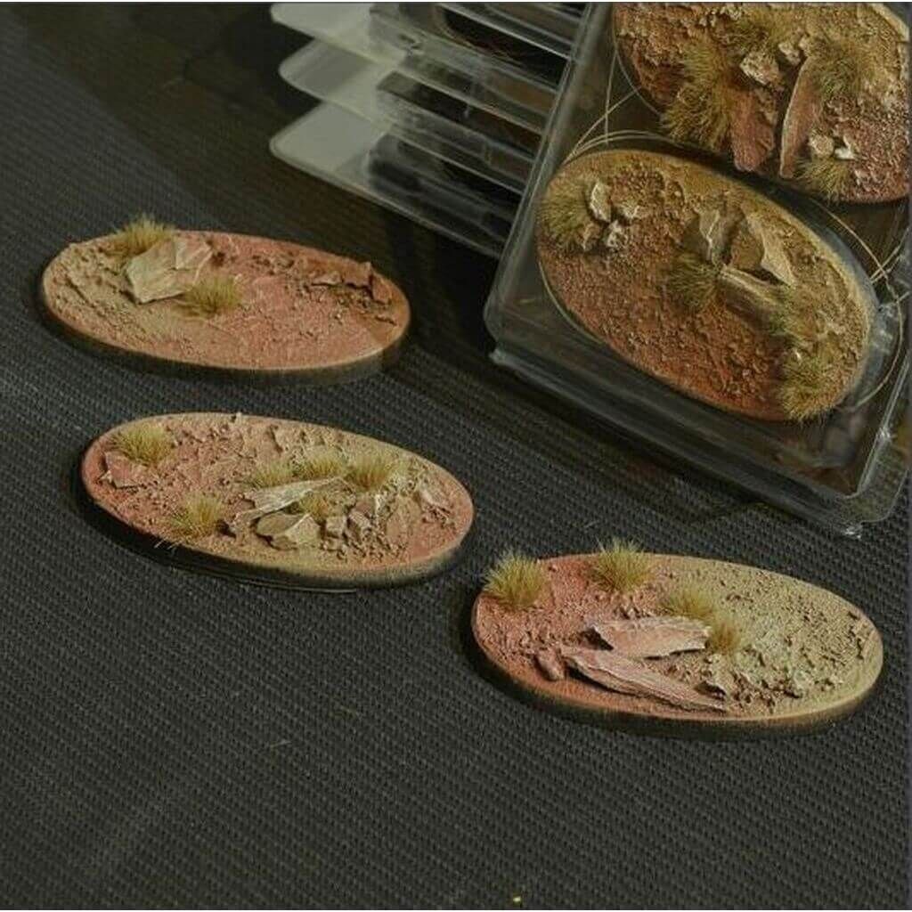 Ovale Badland Bases 75mm (x3)