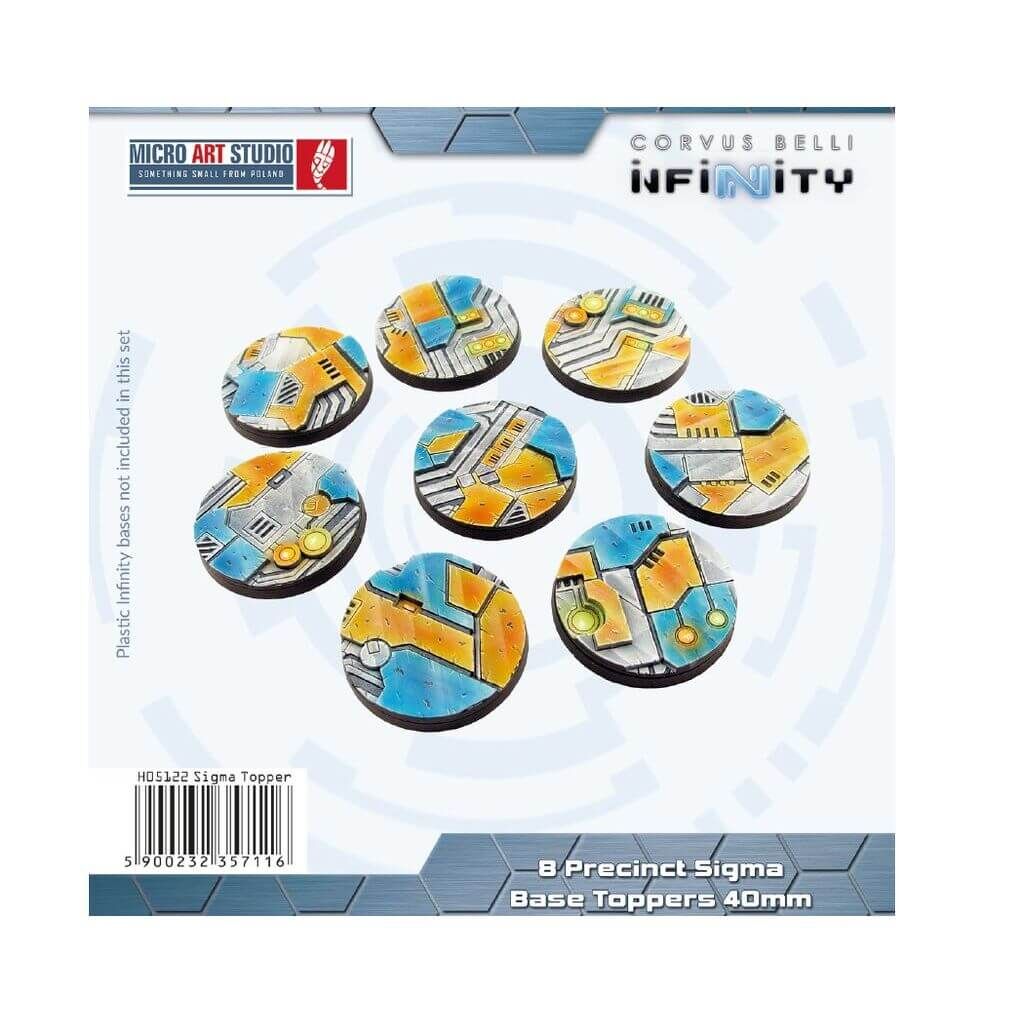 Precinct Sigma base topper round 40mm (8)