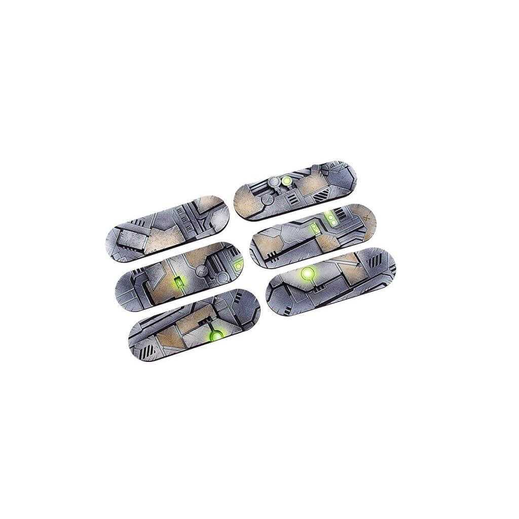 Precinct Sigma base topper oval 70x25mm (6) – temporarily unavailable