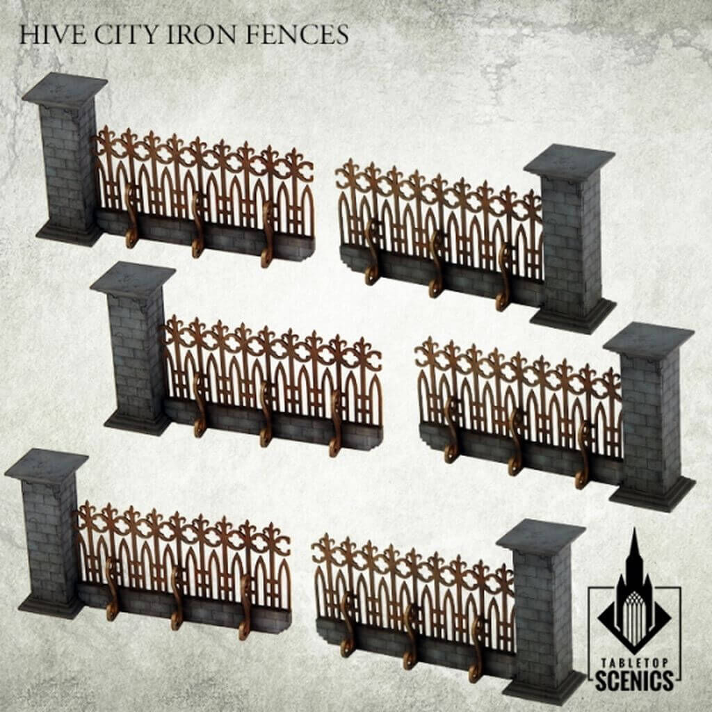 Hive City Iron Fences