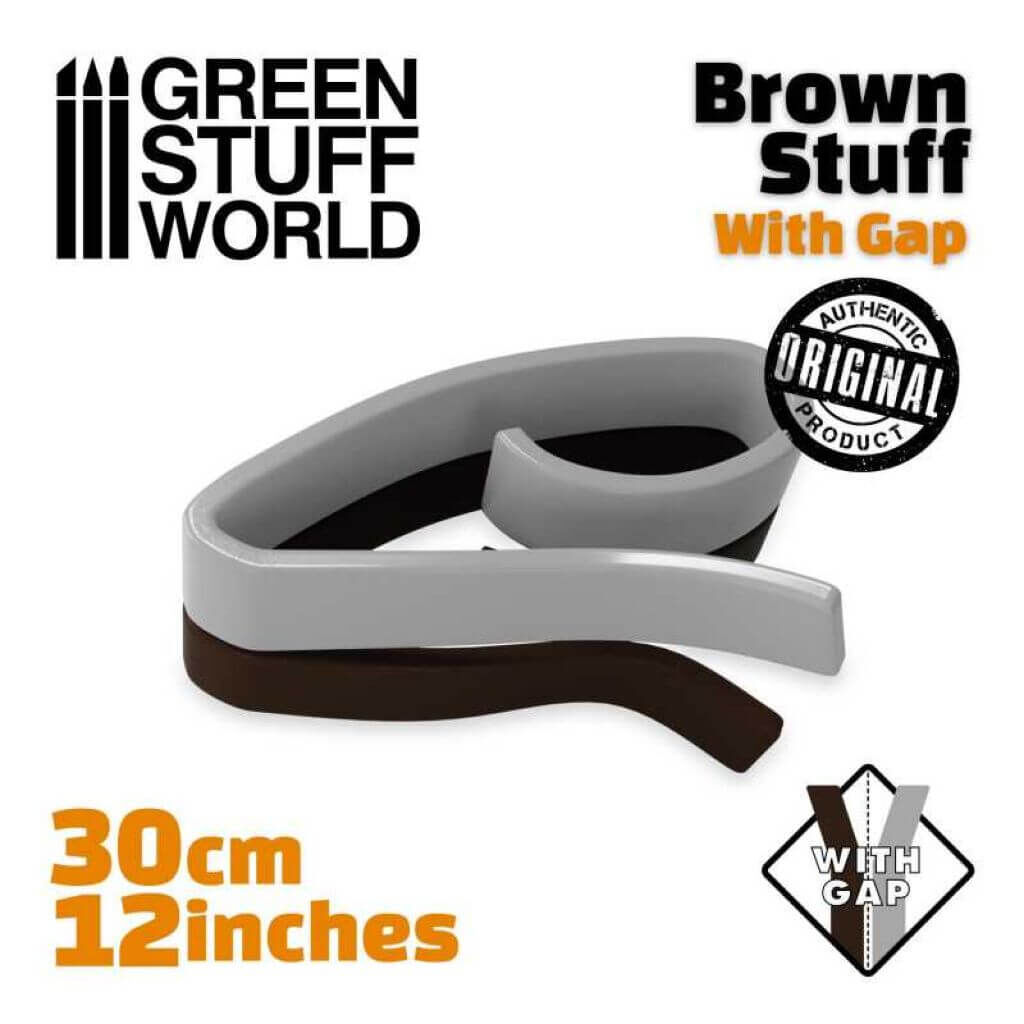 Brown Stuff Rolle 30cm/12 Zoll MIT LÜCKE