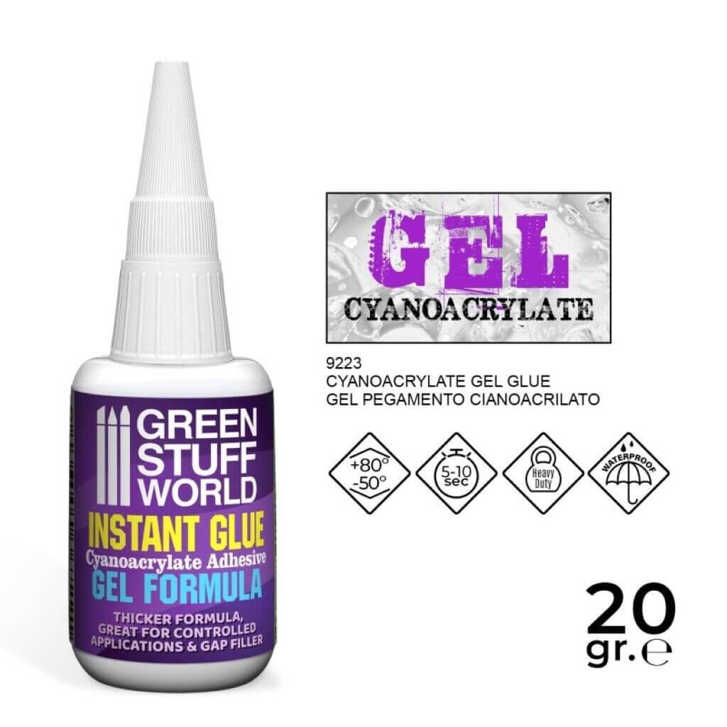 Cyanacrylat Sekundenkleber - Gel 20gr.