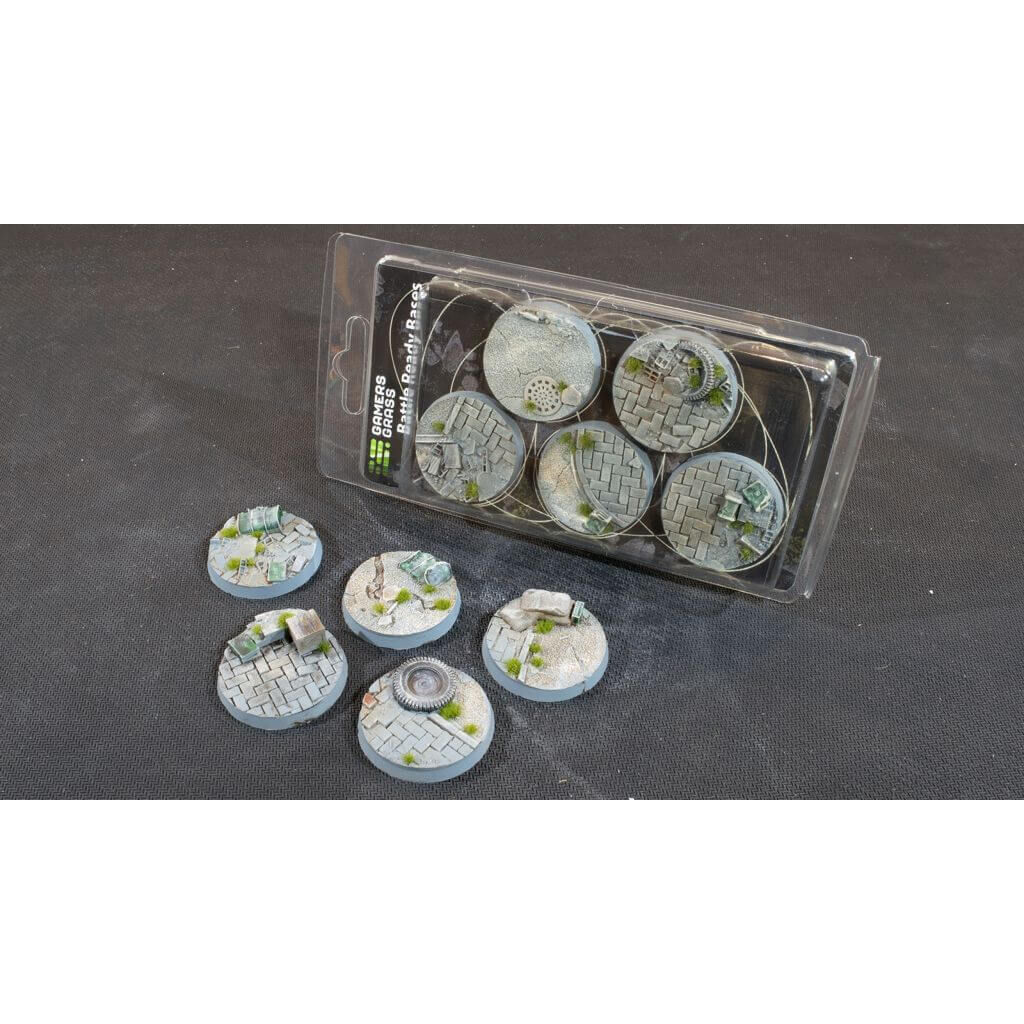Round Urban Warfare Bases 40mm (x5)