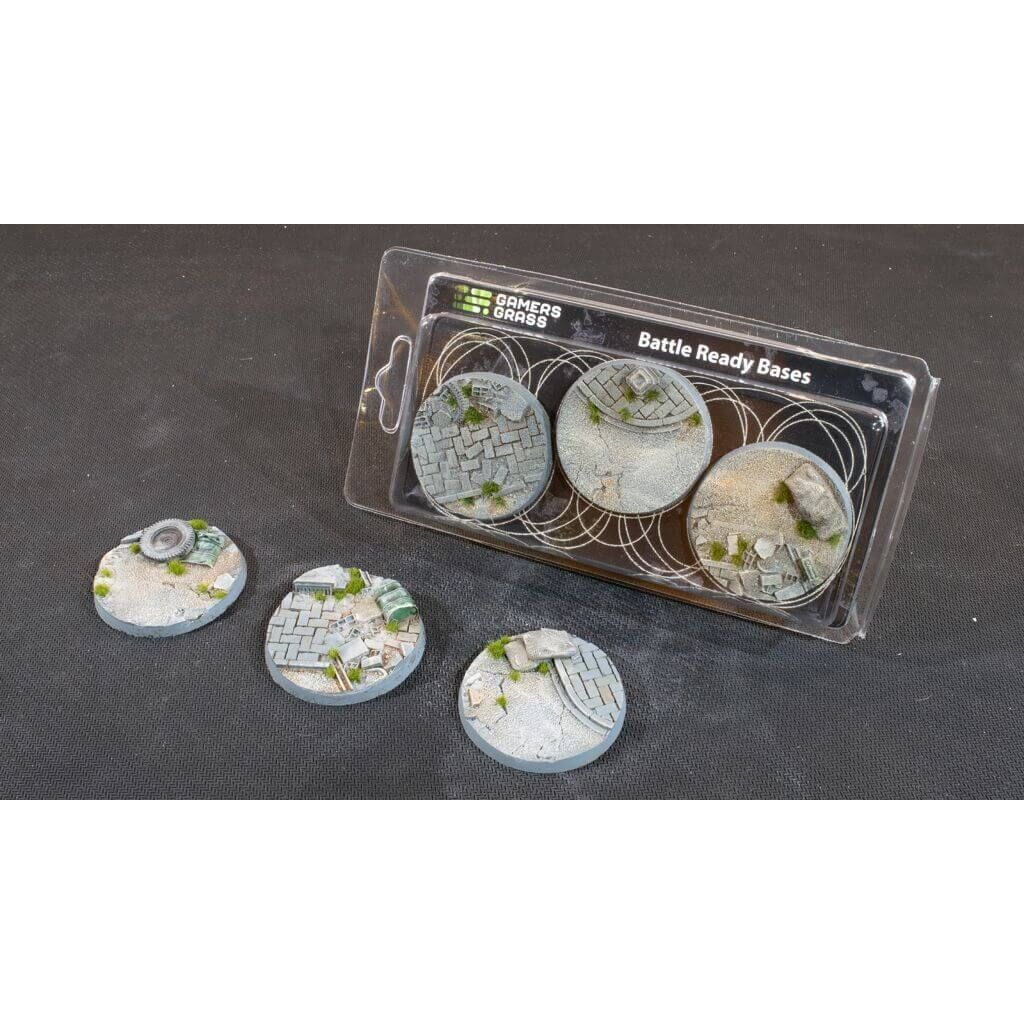 Round Urban Warfare Bases 50mm (x3)