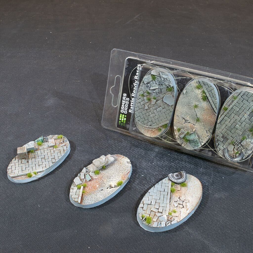 Ovale Urban Warfare Bases 75mm (x3)