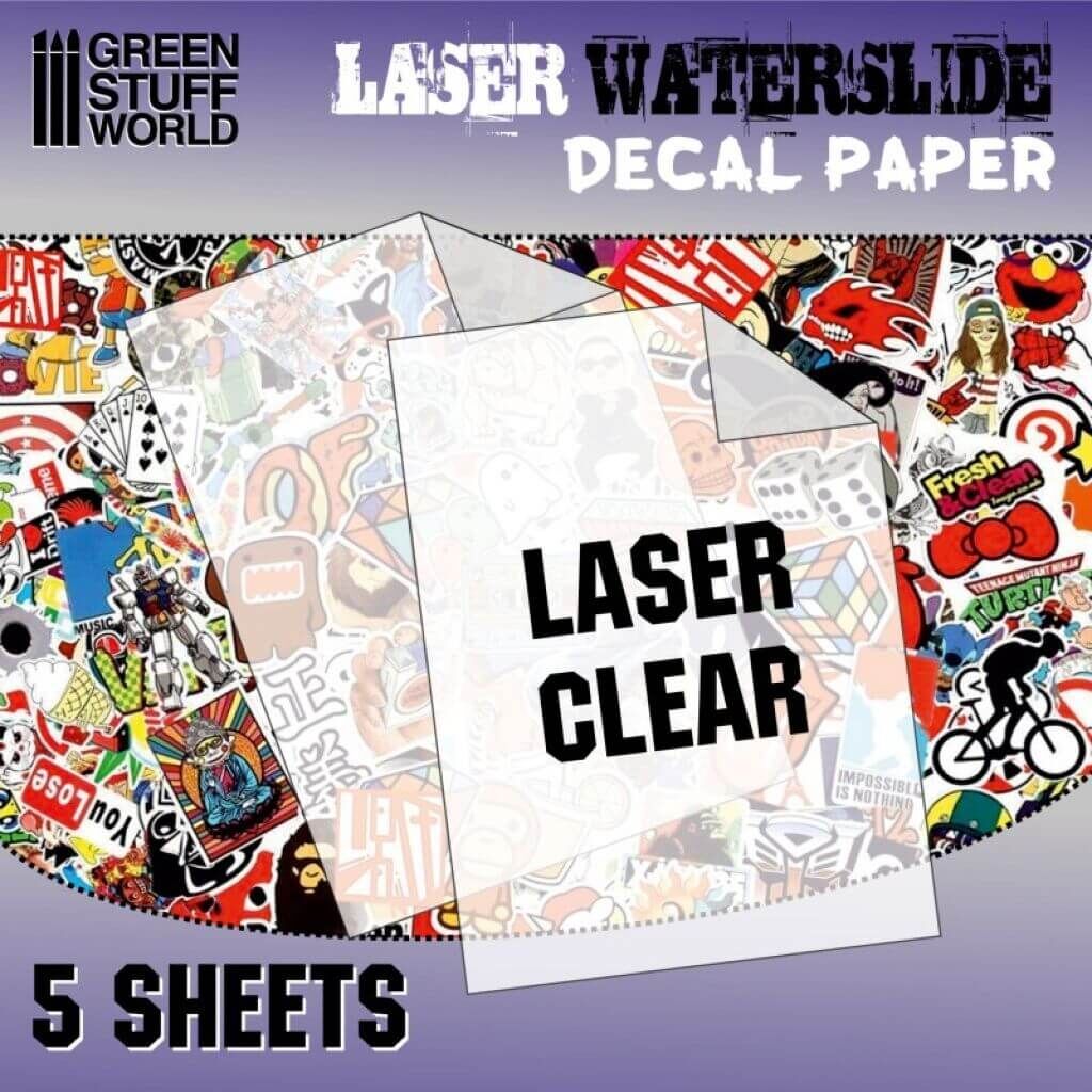 'Decal Folie - Laserdrucker Transparent'
