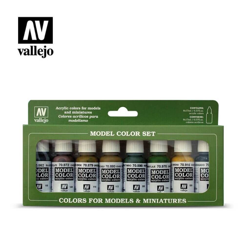 Model Color - Panzer Colors Paint set