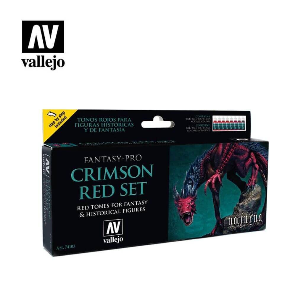 Pro Nocturna - Crimson Red Set