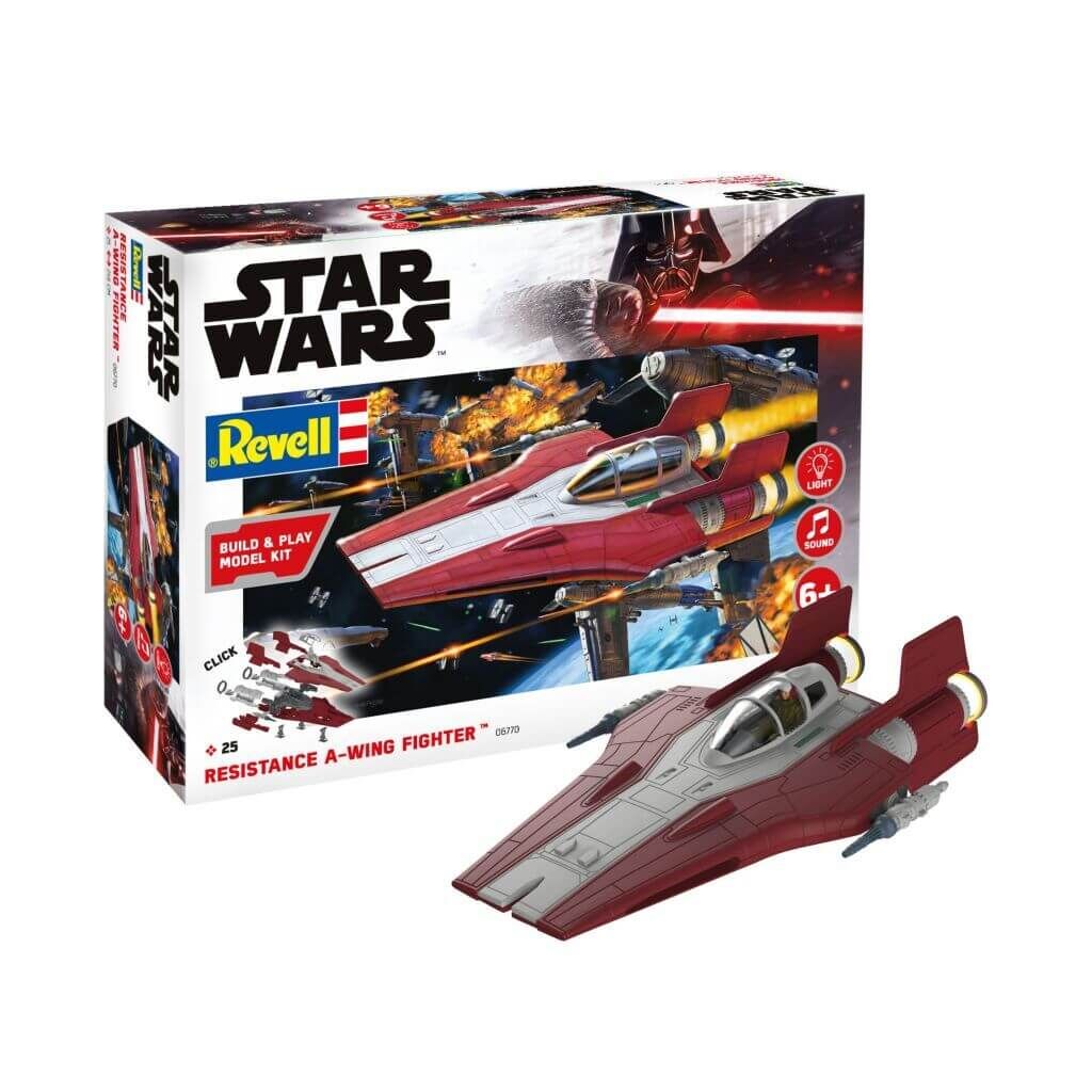 Star Wars - Resistance A-wing Fighter, red (1:44)