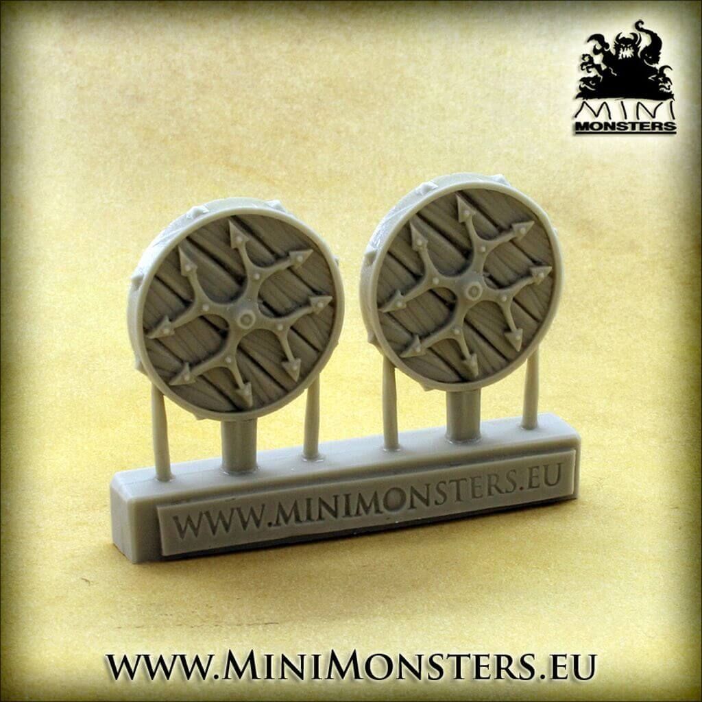 Chariot Cart Wheels SET3