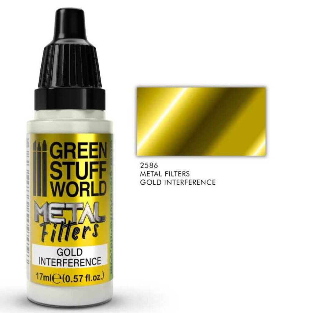 Metallfilters - Gold Interferenz