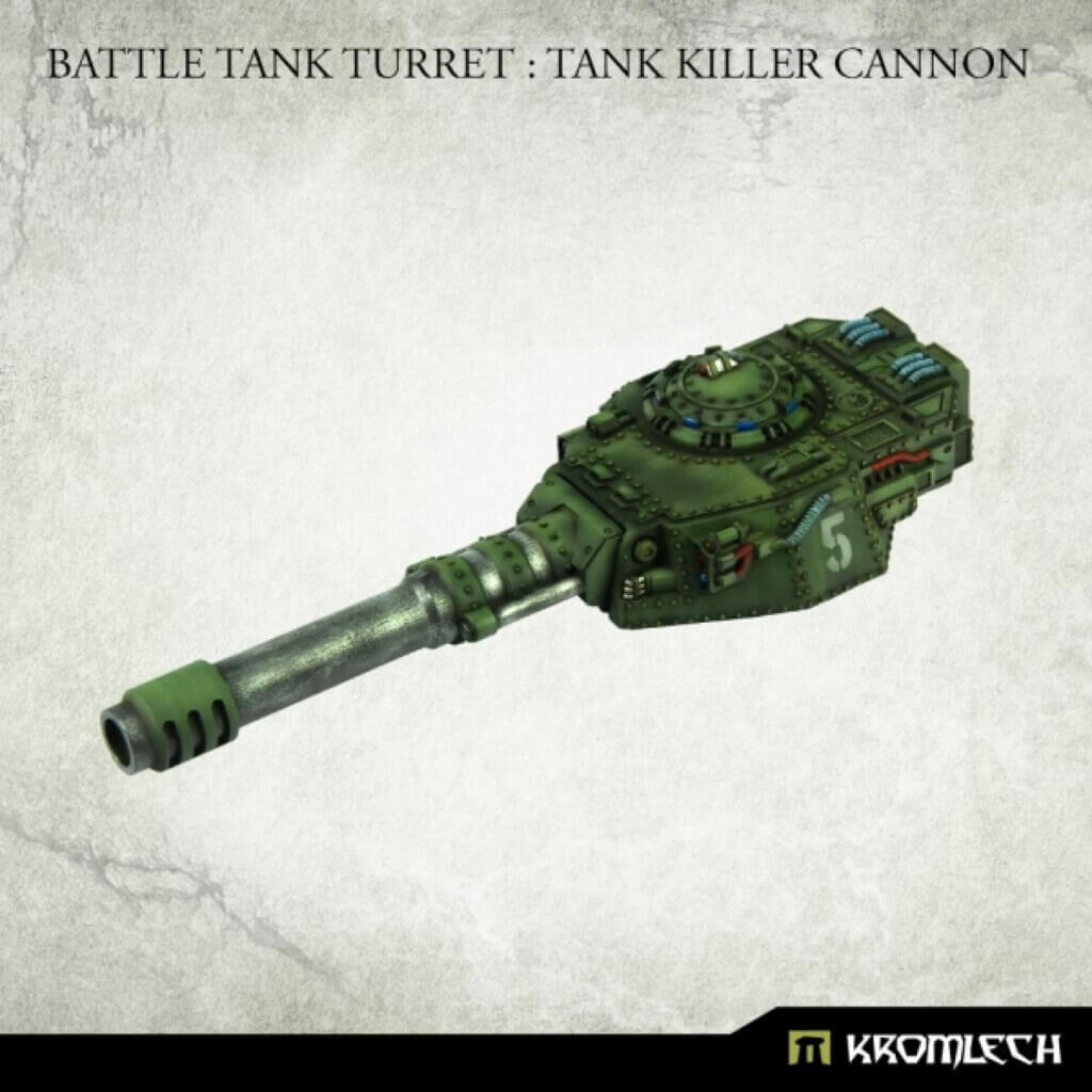 Battle Tank Turret: Tank Killer Cannon (1)