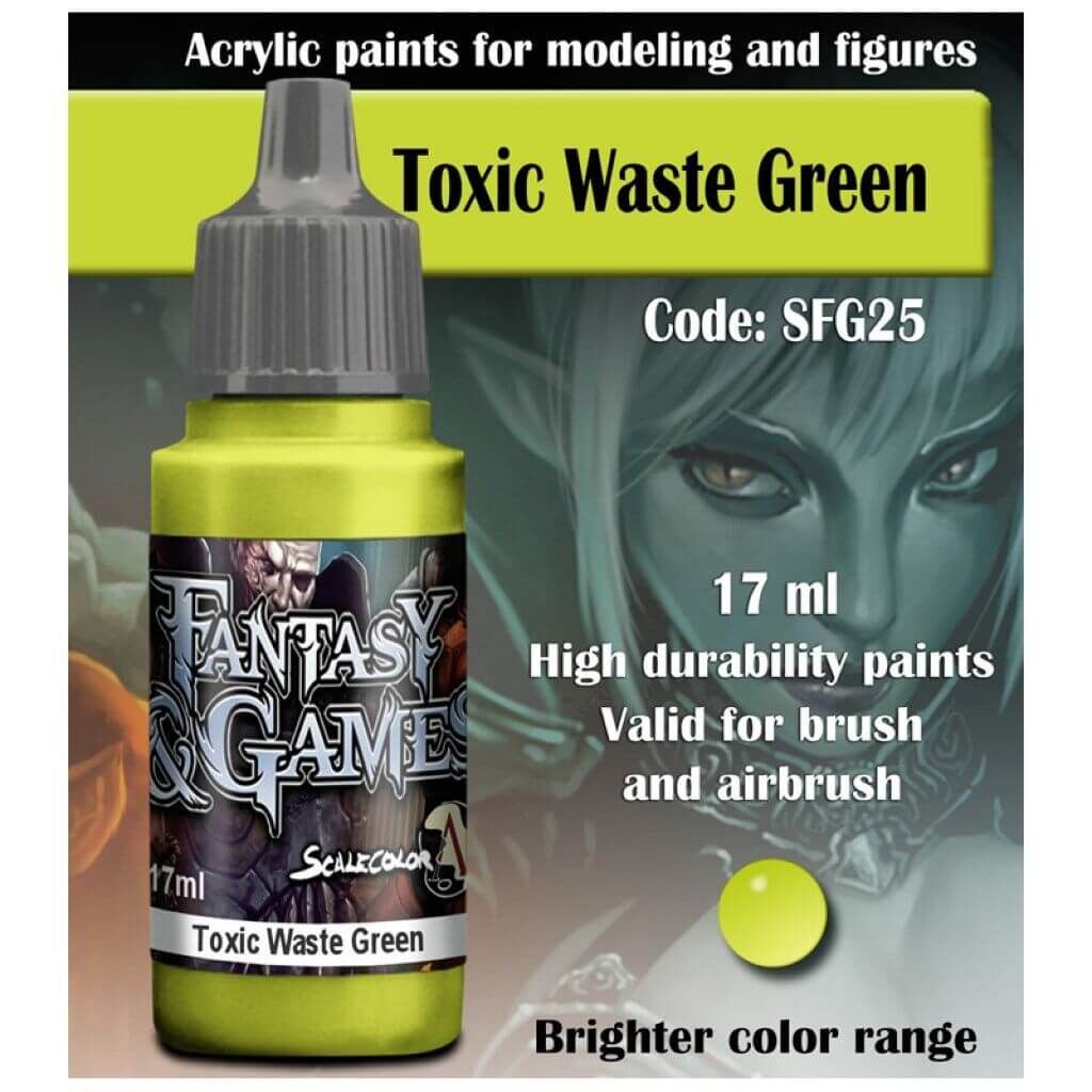Fantasy&Games Toxic Waste Green 17ml