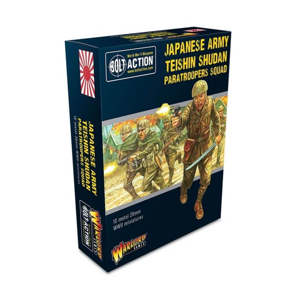 Japanese Army Teishin Shudan Paratrooper squad