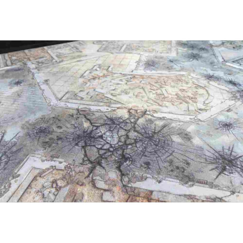 Warzone City Gaming Mat 6x4