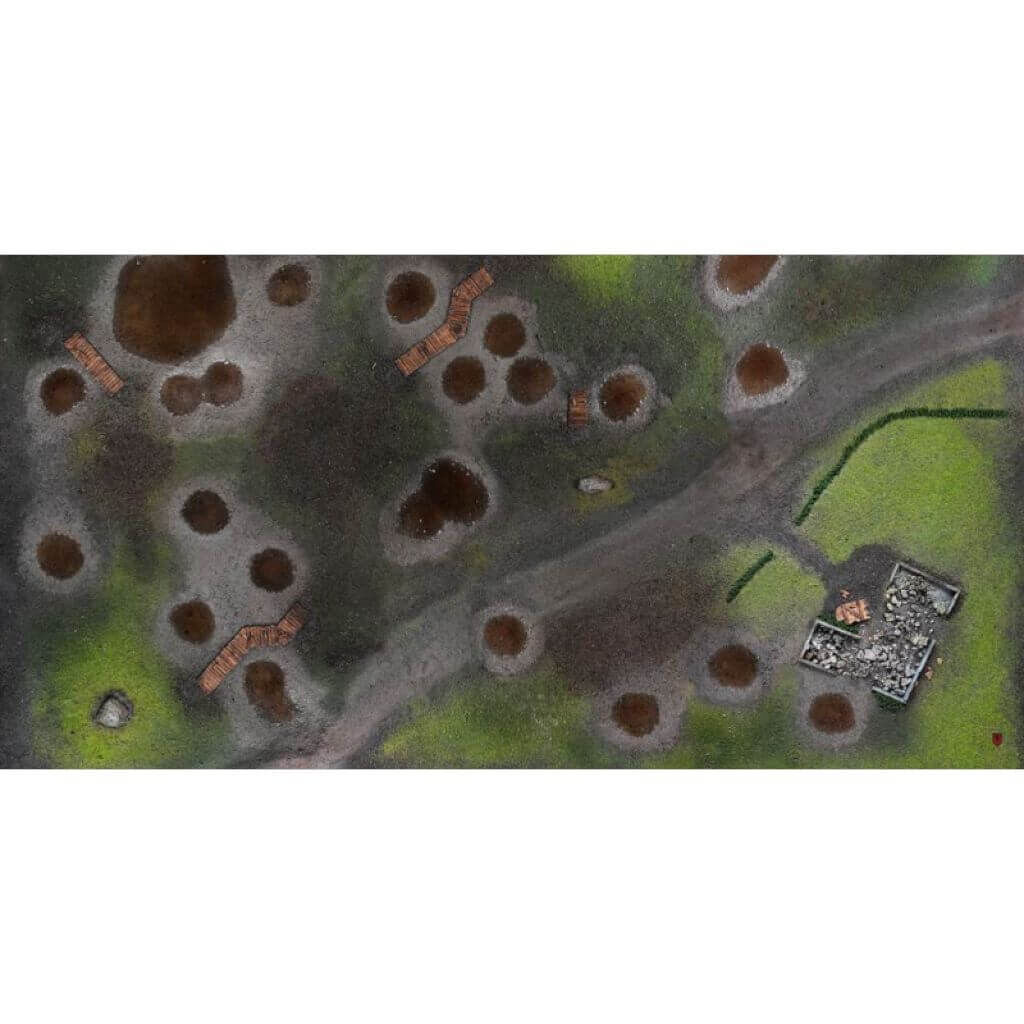 Battlefield Gaming Mat 6x3