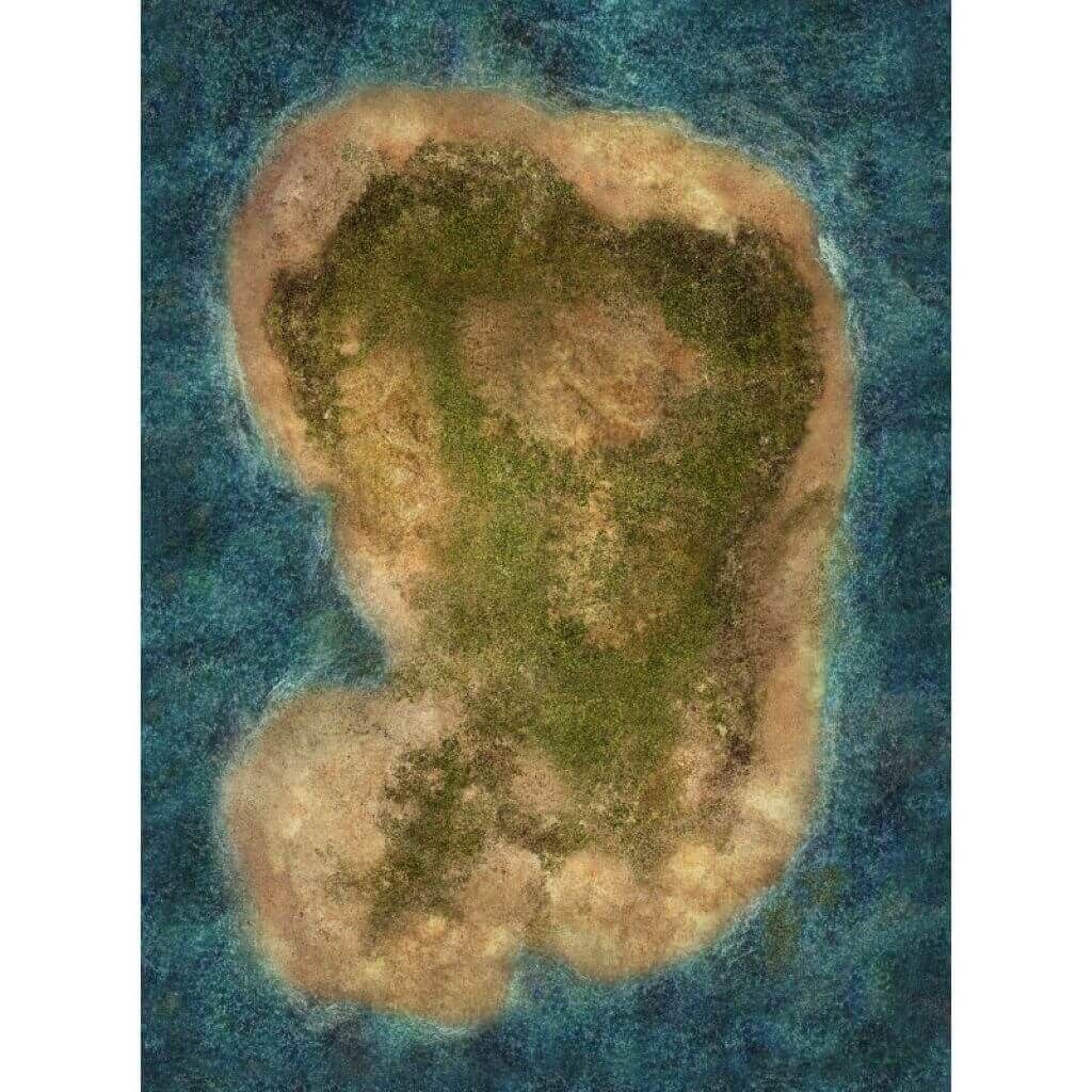 Spielmatte Insel / Island 44x60 Zoll