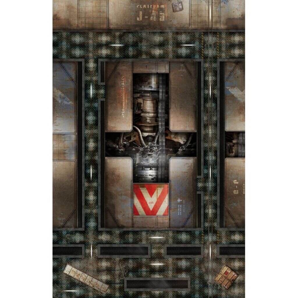 Spielmatte Engine Room 72x48 Zoll