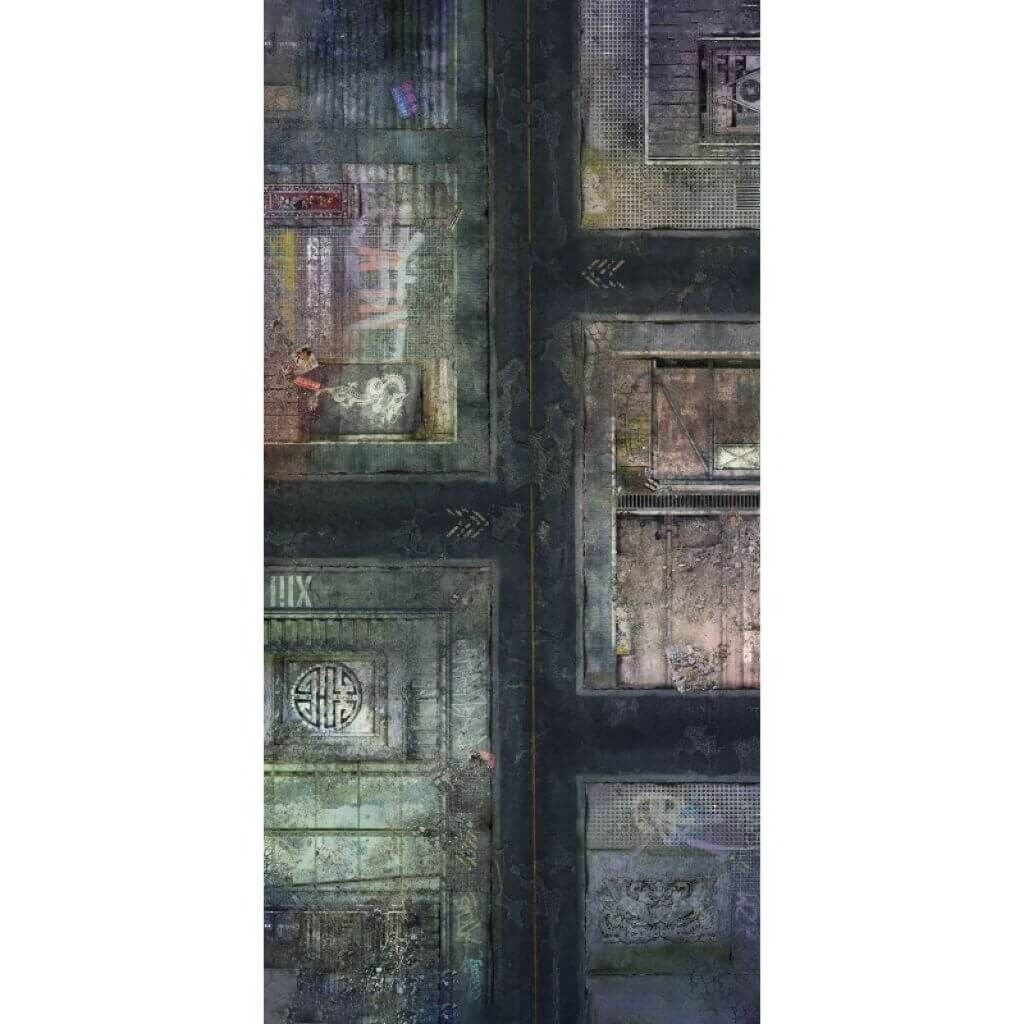 Spielmatte Future City 72x36 Zoll