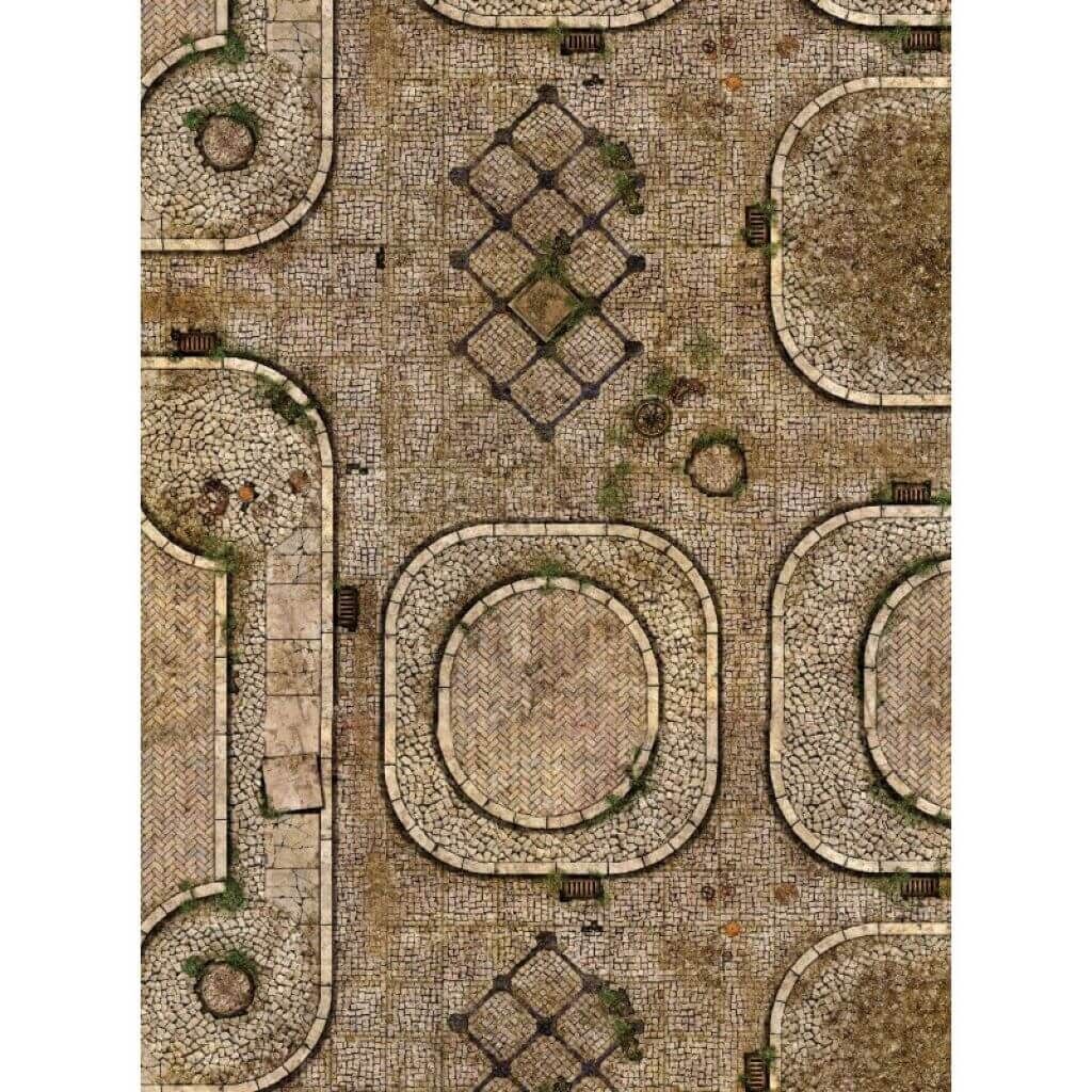 Spielmatte Gates of Menoth 44 Zoll x 60 Zoll