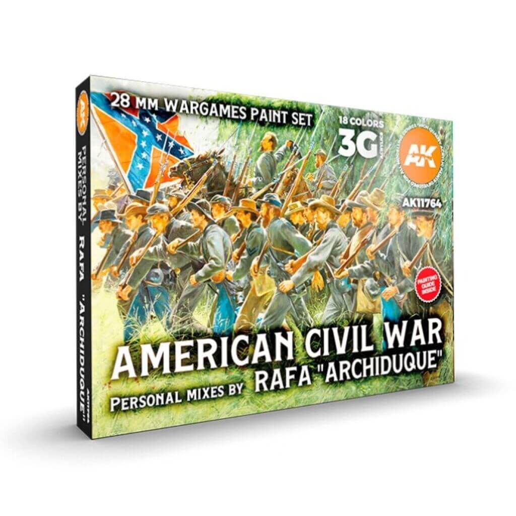 Signature Set - Rafa  Archiduque  - Special 28mm American Civil War Paint Set