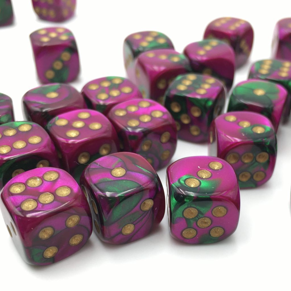Gemini: Green-Purple Gold (12mm W6)