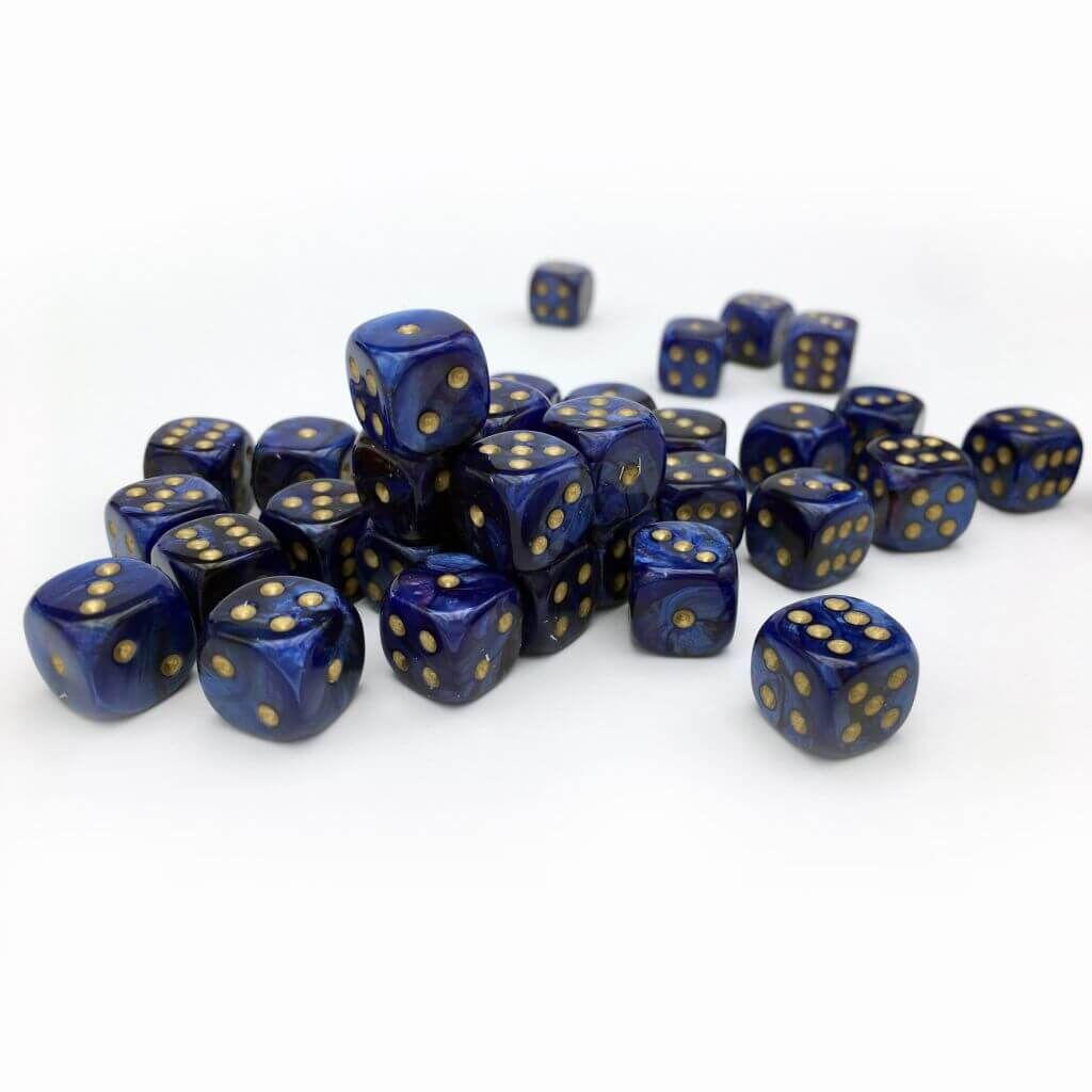 Scarab: Royal Blue Gold Signature (12mm W6)