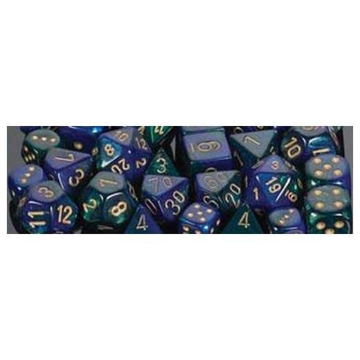 Blue Green gold Gemini