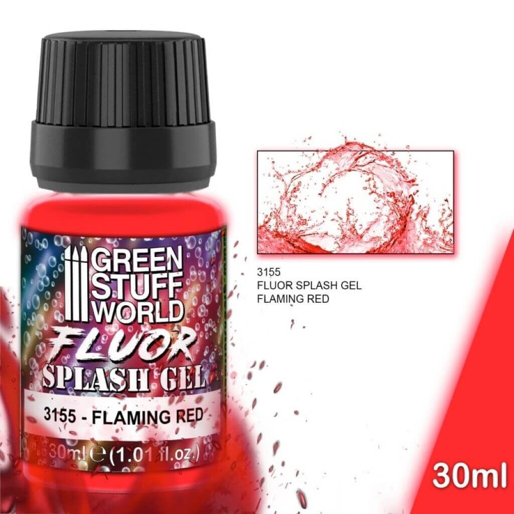 Splash Gel - Flammendes Rot