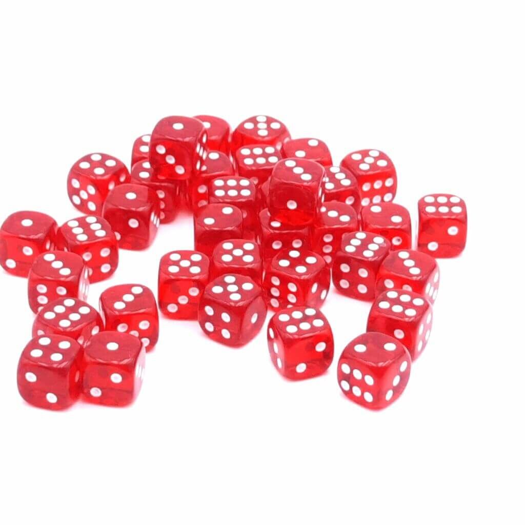 Red White Translucent