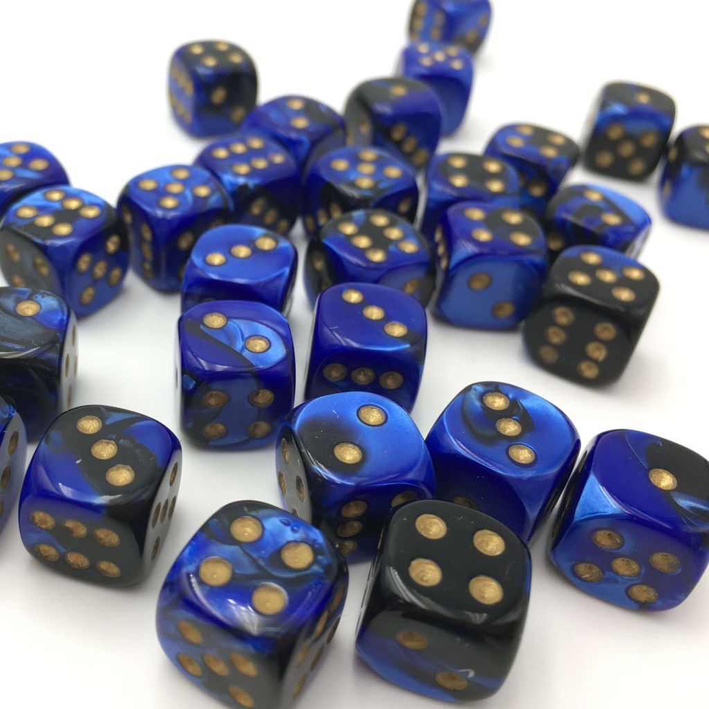 Black Blue gold Gemini