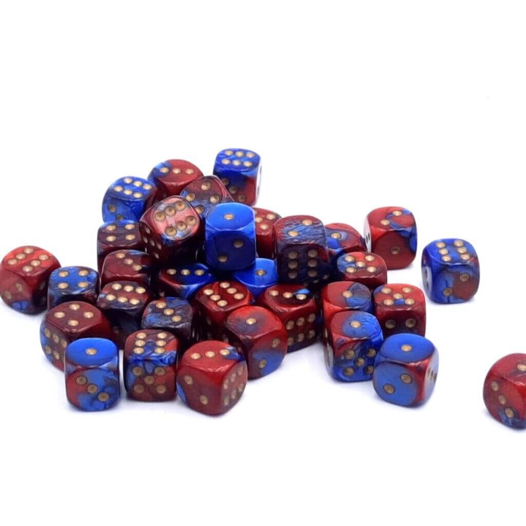 Blue Red Gold Gemini