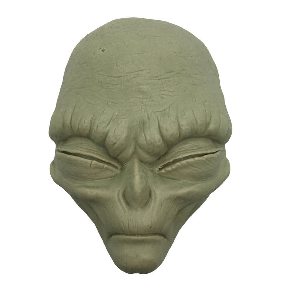 Alien Grey Kopf Büste - geschlossene Augen #2