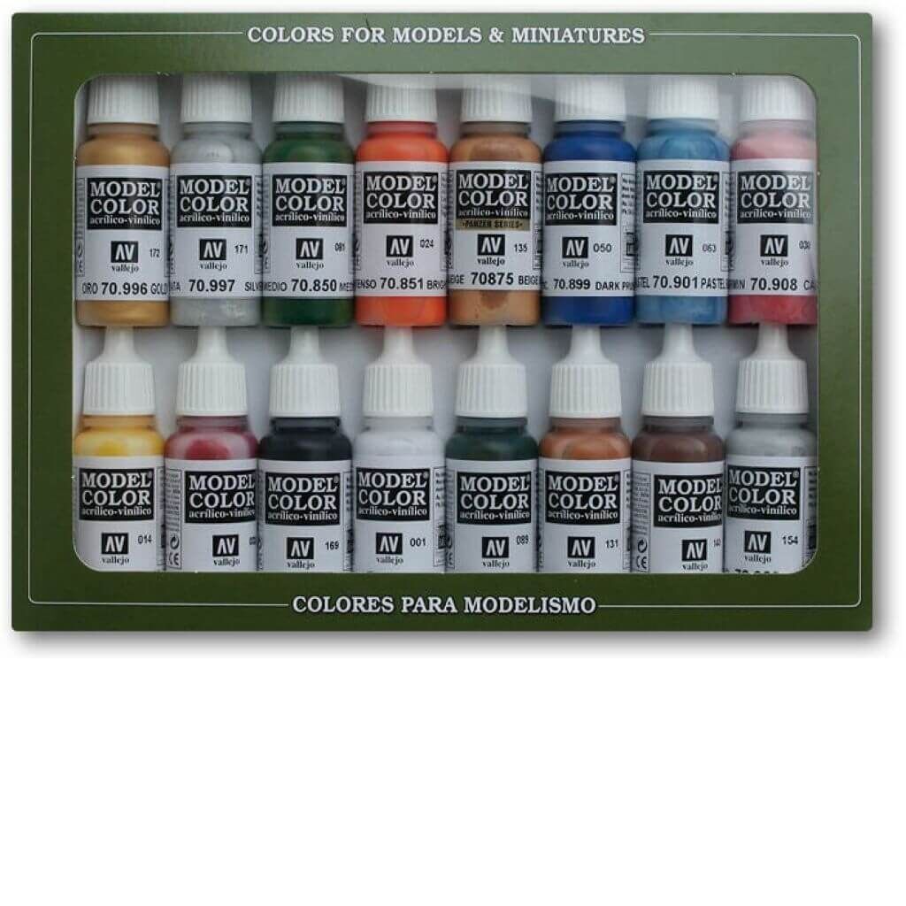 Model Color - Folkstone Basics Paint set