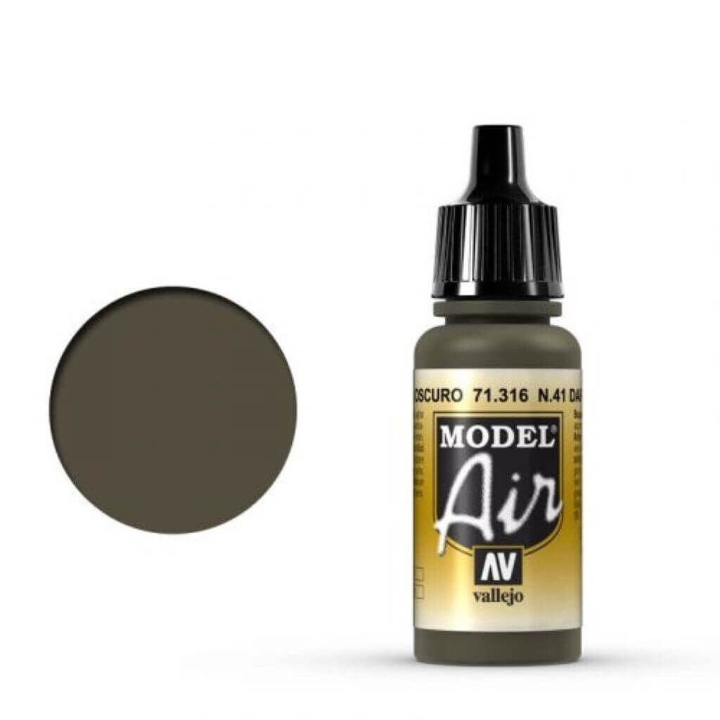 Model Air: 71316 N.41 Dark Olive Drab 17ml