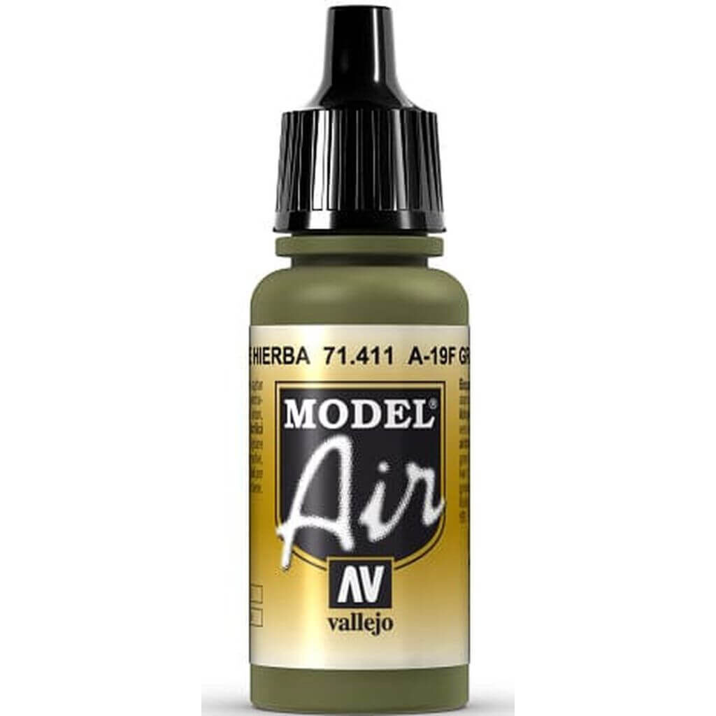 Model Air: 71411 A-19F Grass Green 17ml