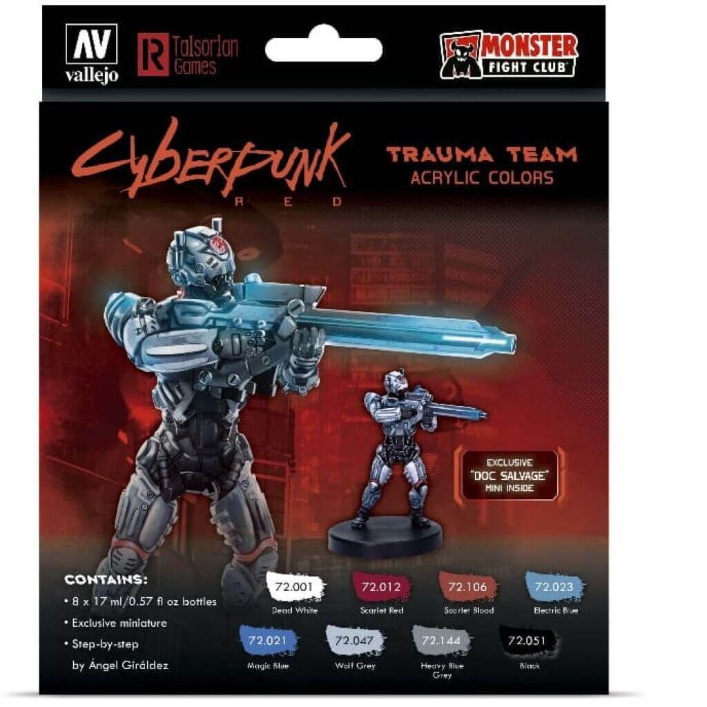 Cyberpunk RED - Trauma Team - Doc Salvage Farbset (8)