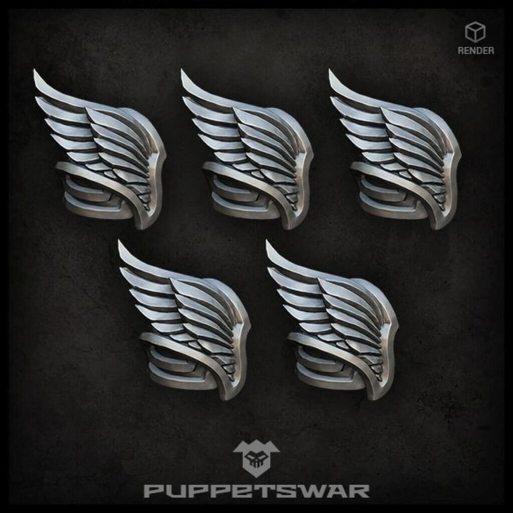 Wing Shoulder Pads (right)