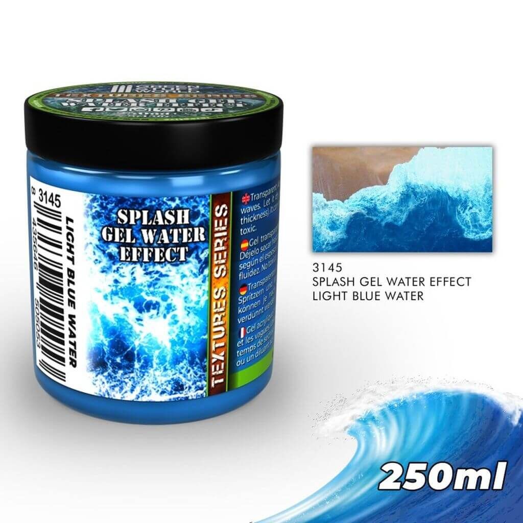 Wassereffekt-Gel - Hellblau - 250ml