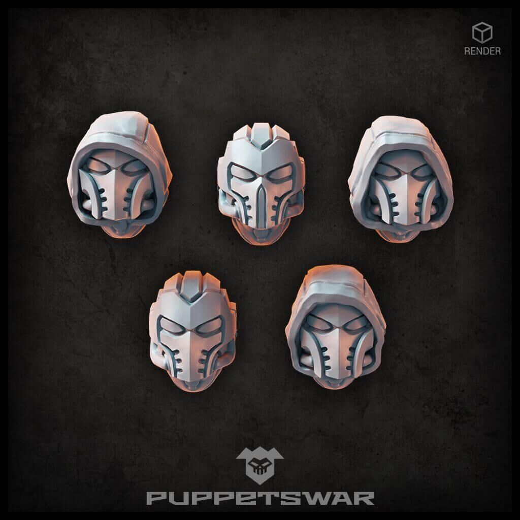 Ninja Adept Heads