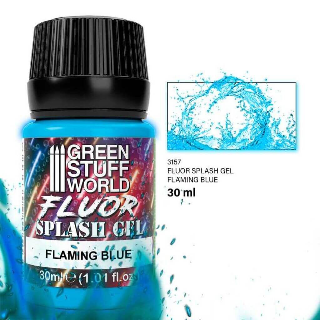 Splash Gel - Flammendes Blau