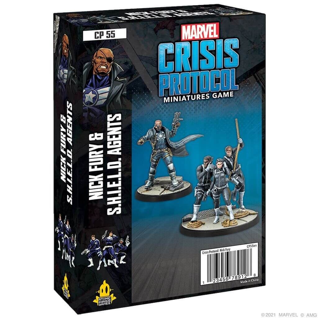 Marvel Crisis Protocol: Nick Fury, Jr. & SHIELD Agents - EN