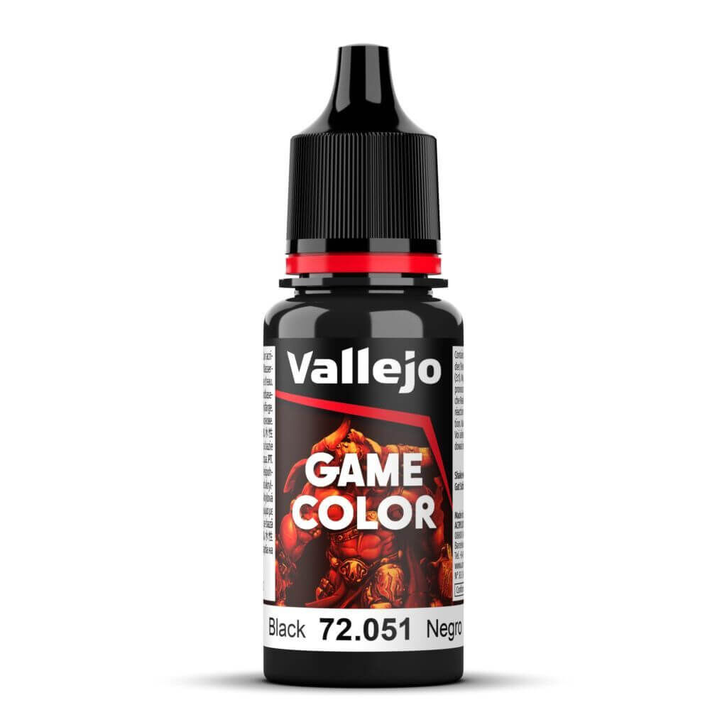 Black 18 ml - Game Color