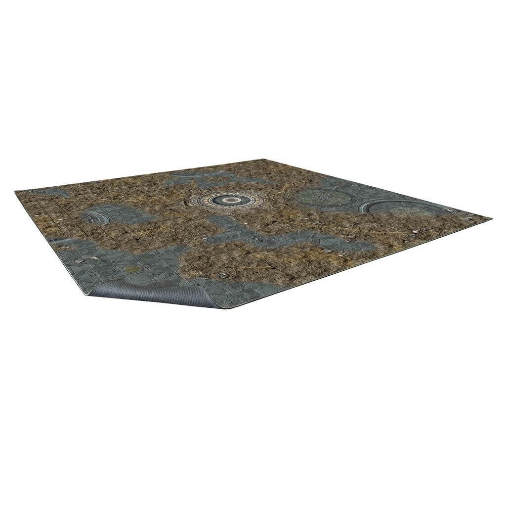 Alien Catacombs Gaming Mat 2x2