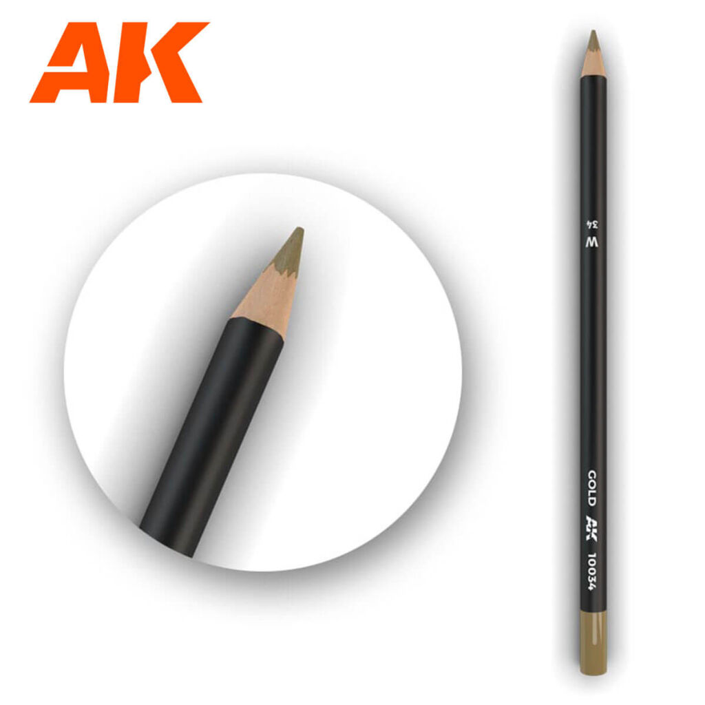 Verwitterungsstift Gold