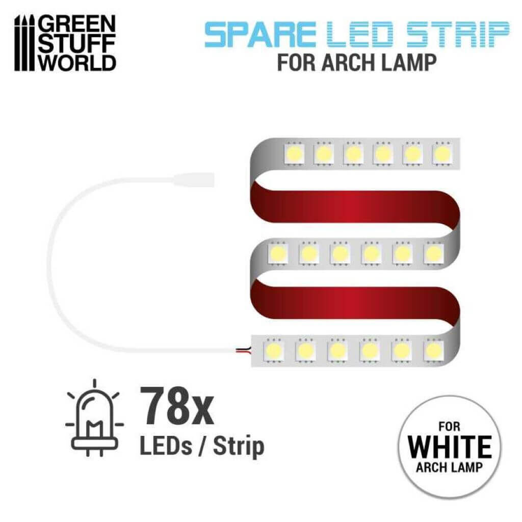Ersatzstreifen für Hobby Arch LED-Lampe - Faded White