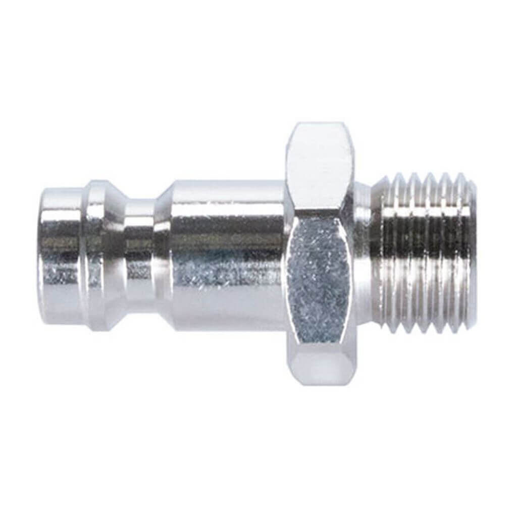 Stecknippel NW 5,0mm auf G 1/8 Zoll Außengewinde