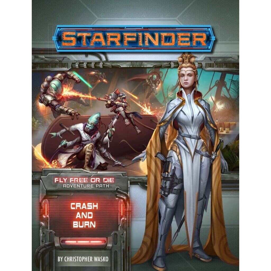 Starfinder - Fly Free or Die 5 - Crash and Burn - engl.