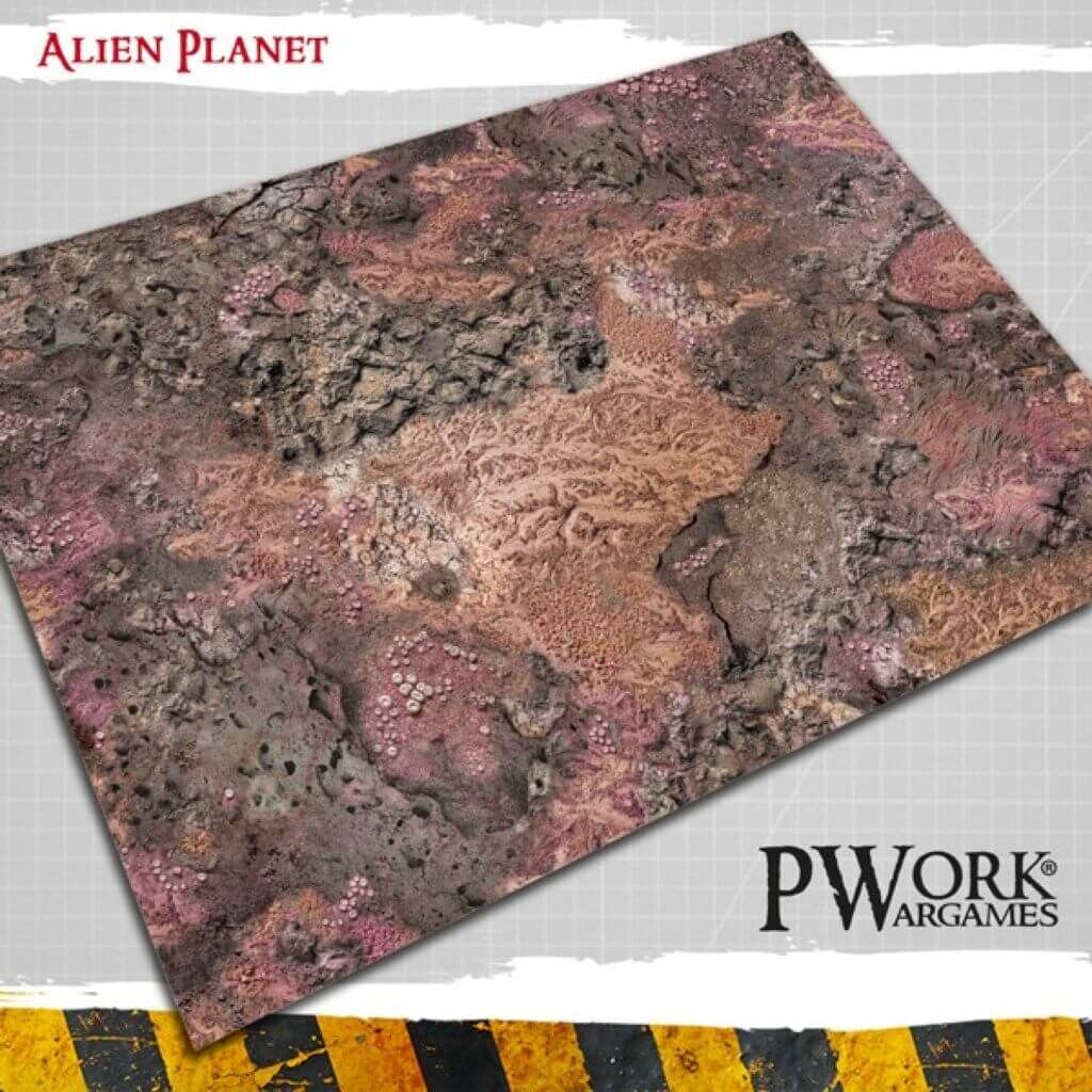 Alien Planet 3X6'